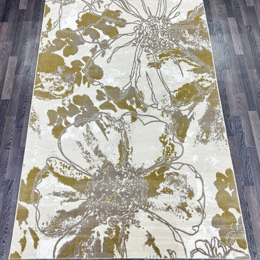 D094A_YELLOW / LIGHT BEIGE Madison с цветами