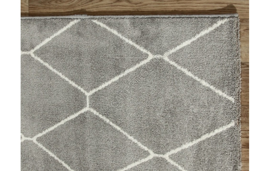 Бельгийский ковер Ambiance 81228 Silver-White