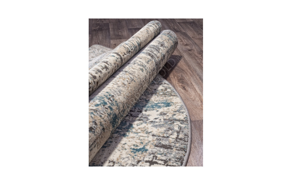 Ковер российский D739 CREAM овальный - коллекция SERENITY