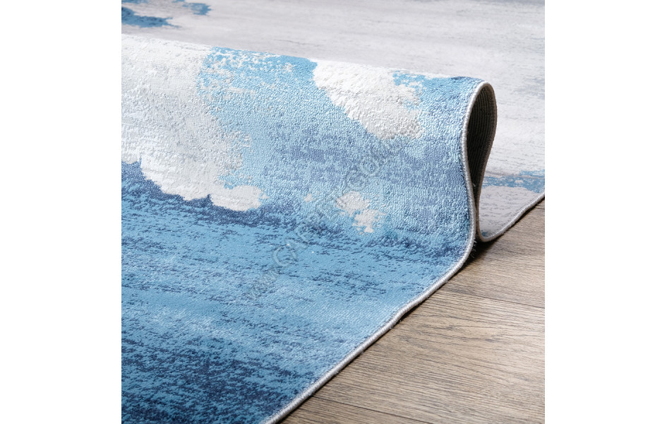 Ковер B236B ЦВЕТ BEIGE_COKEN / BLUE