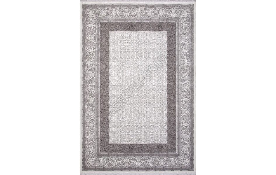 Ковер SI038D - GREY / GREY - Прямоугольник - коллекция LISSABON