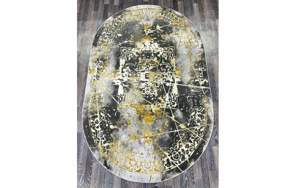 Ковер турецкий Lisa AA925A овальный