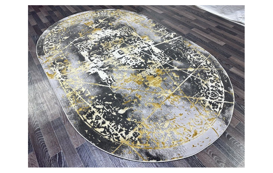 Ковер турецкий Lisa AA925A овальный