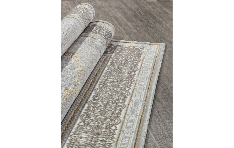 Ковер GL090E - BROWN / BROWN - Прямоугольник - коллекция NENSI