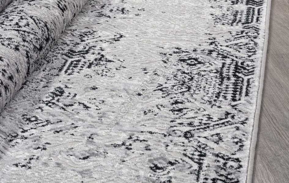 Ковер F281 - DARK GRAY - Прямоугольник - коллекция PALERMO
