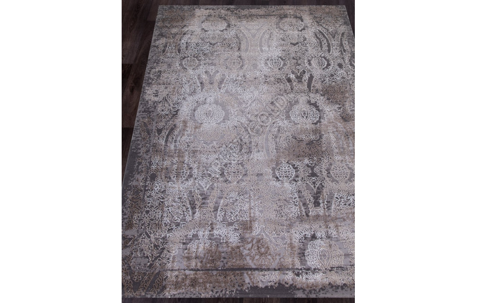 Ковер 03801A - GREY / BROWN - Прямоугольник - коллекция ARMINA