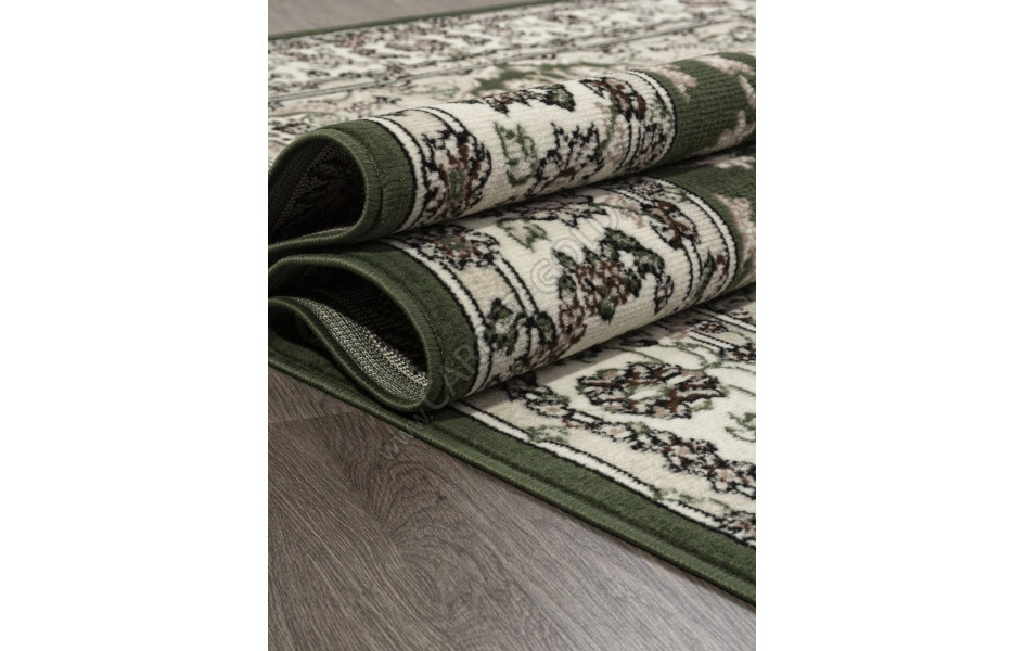 Ковер D412 - GREEN - Прямоугольник - коллекция GAVANA