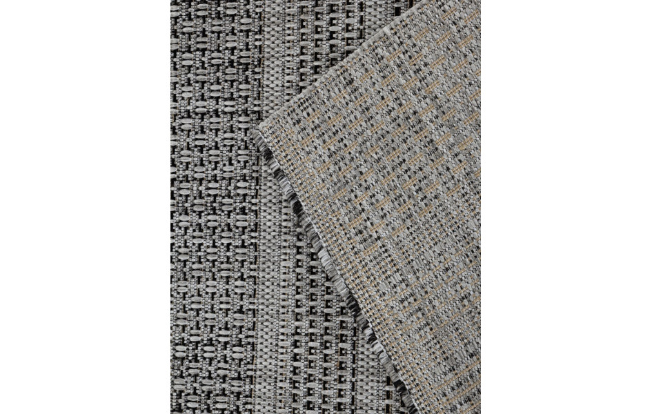 Ковер S157 - DARK GRAY - Дорожка - коллекция KAIR
