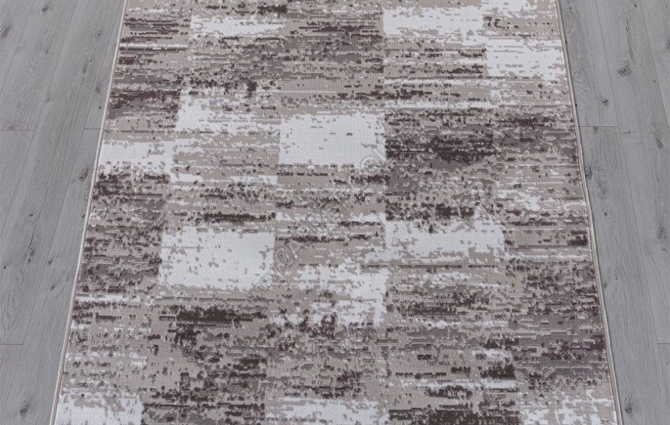 Ковер F394 - GRAY - Дорожка - коллекция SILVER