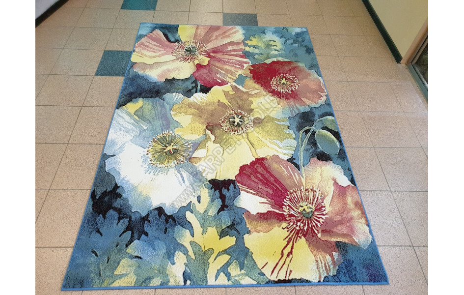 Монгольский шерстяной ковер Hunnu 6A1556-175